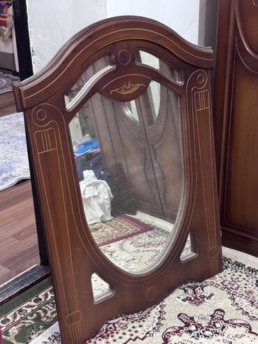 Спальные гарнитуры: Спальный гарнитур, Двуспальная кровать, Дерево, цвет - Коричневый — 8