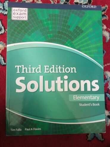 a 31 qiymeti: Third Edition Solutions, Elementary, Student's book, oxford exam