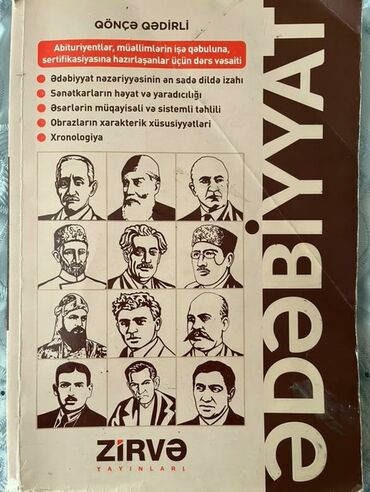 abituriyent jurnali 2 2021 pdf yukle: Abituriyent Edebiyyat dərsliyi ( zirvə nəşriyyat), içi azca yazılıb