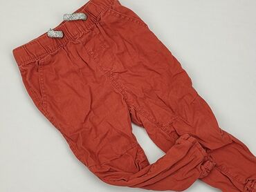 pomarańczowe legginsy: Legginsy, So cute, 12-18 m, stan - Dobry