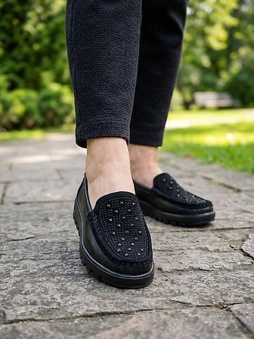 yara parfum: Qadın loaferləri – gündəlik rahatlıq və zərif parıltı 👣37/42 arası — 1
