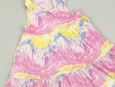 sukienka letnia w liście: Dress, F&F, 3-4 years, 98-104 cm, condition - Very good