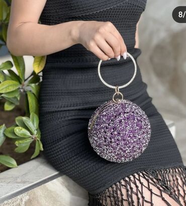 srebrni prsten sa opalom: Elegant purse, Handmade