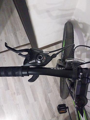 VISTA dağ velosipedi - Çərçivə: yüngül alaşımlı hardtail, qara-yaşıl lalafo.az -da — 6 VISTA dağ velosipedi - Çərçivə: yüngül alaşımlı hardtail, qara-yaşıl — 6