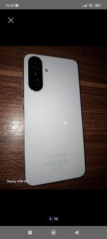 paltaryuyan 2 ci əl: Samsung Galaxy A56 5G, rəng - Ağ, İki sim kartlı — 3