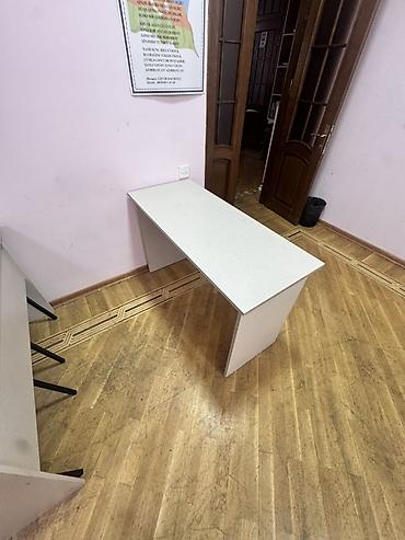 Ofis mebeli: Tədris və ofis istifadə üçün yazı masaları - Model: düz formalı, iki — 2