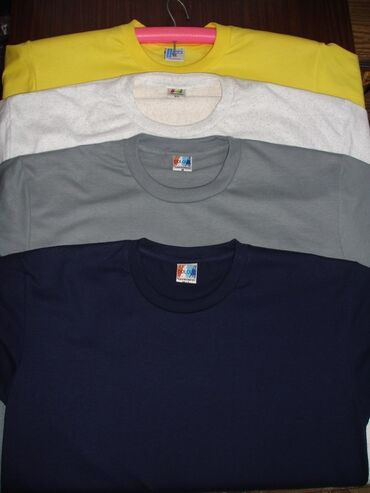 Футболки: Однотонные Футболки Плотность 300 г. / м Colour Футболки Оптом — 12