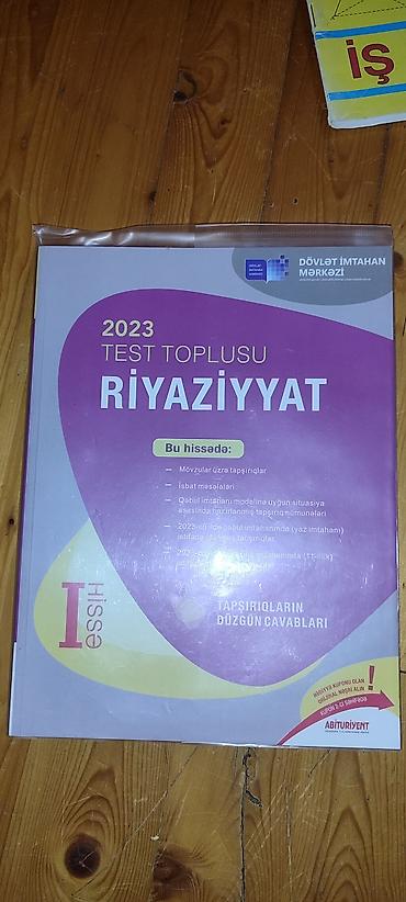 Testlər: Riyaziyyat Testlər 11-ci sinif, DİM, 1-ci hissə, 2023 il — 1