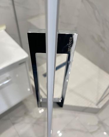 Душевые перегородки и ограждения: Душевые кабины душевая перегородка стеклянные перегородки для душа at lalafo.kg — 5 Душевые перегородки и ограждения: Душевые кабины душевая перегородка стеклянные перегородки для душа — 5