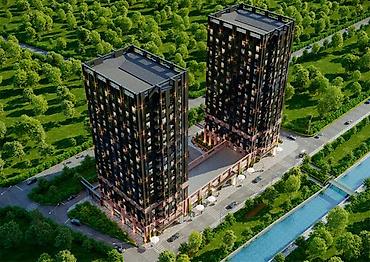 южный магистрал: 2 комнаты, 88 м², Южная Магистраль Элитка, 18 этаж, ПСО (под самоотделку) — 1