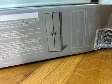 Ormari: Uspravni ormar za obuću sa platnenim prekrivačem - Dimenzije — 16