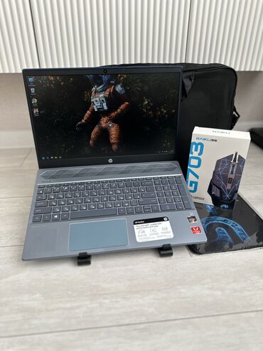 asus e410ma: Ноутбук, HP, 16 ГБ ОЭТ, AMD Ryzen 5, 15.6 ", Колдонулган, Татаал эмес тапшырмалар үчүн, эс тутум NVMe SSD