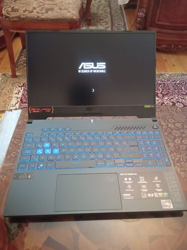 mousepad: İşlənmiş ASUS TUF Gaming, 15.6 ", AMD Ryzen 5, 512 GB