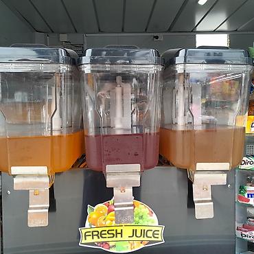 Кафелер, ресторандар үчүн: Трёхсекционный диспенсер для напитков (juice dispenser) - 3 — 2