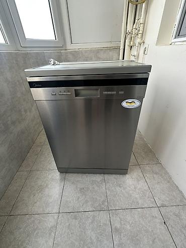 et masini: Midea qabyuyan maşın – tam ölçülü, paslanmayan polad korpuslu.Qiymətdə — 4