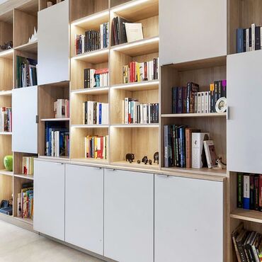 шкаф для книг: Мебель на заказ, Спальня, Шкаф