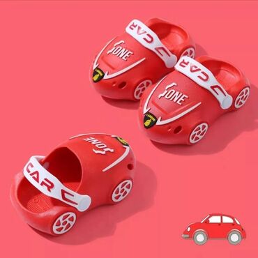 Детская обувь: Шлепки - машинки 500сом. Детские crocs: Бабочки, Hello kitty — 3