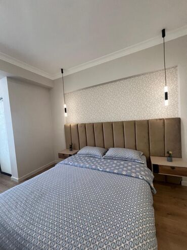 Посуточная аренда квартир: 2 комнаты, Душевая кабина, Постельное белье, Кондиционер — 7