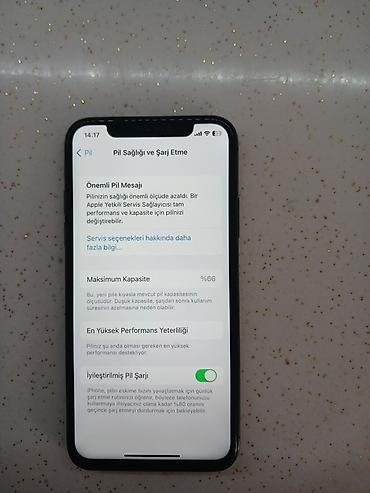 iphonr x: IPhone X, 64 GB, Qara, Face ID — 4