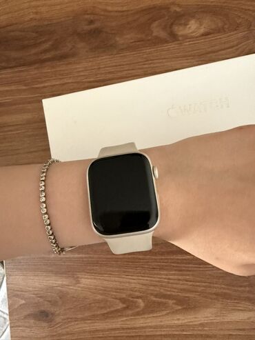 ekran kartı qiyməti: Smart saat, Apple, Sensor ekran, rəng - Bej