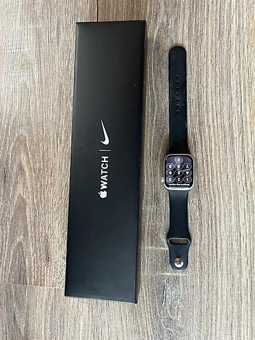macbook air a1237: Apple Watch Series 7 Nike, 41 мм, алюминиевый корпус цвета Starlight — 4