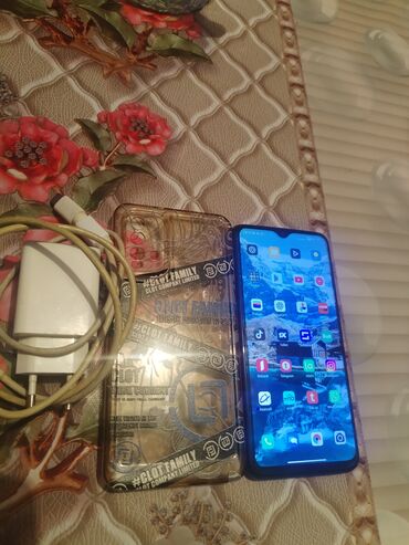 tecno spark 20 pro irşad: Redmi 9T, 128 ГБ, цвет - Синий, Отпечаток пальца