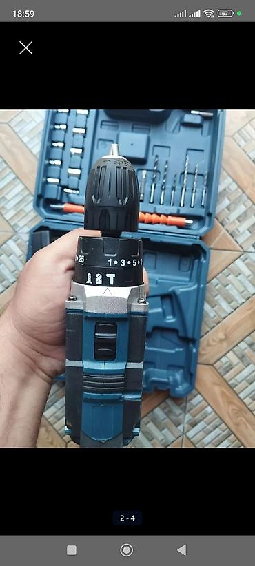 nabor desti: Bosch 36V Li-ion akkumulyatorlu dəst: zərbəli və burğu funksiyalı — 2