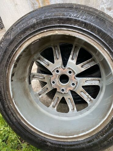Колеса в сборе: Колеса в сборе 215 / 55 / R 17, Лето, Б/у, Комплект, Легковые, Литые, отверстий - 5 — 9