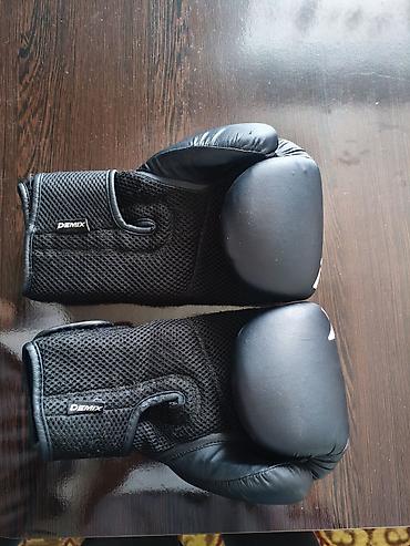 king boxing: Боксерские перчатки Demix, 10 oz - Классическая форма с анатомическим — 2