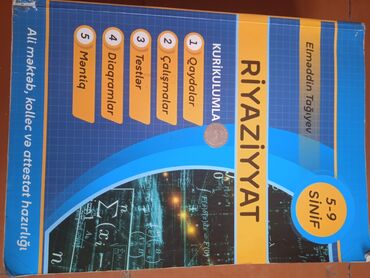 kitablar gəncə: Riyaziyyat 12 manata almışam 8 manata satıram Gəncədə Böyük bağmanda