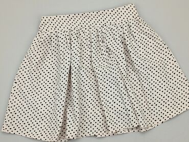 spódnice biała mini: Skirt, M (EU 38), condition - Very good