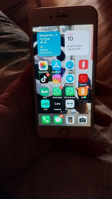 ddr 4 ram: IPhone 6s, 32 GB, Qızılı, Barmaq izi