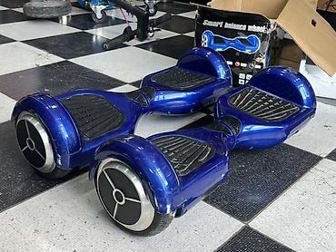 : Self-balans elektrikli hoverboard (iki ədəd), mavi rəng