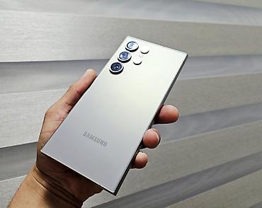 note 2: Samsung Galaxy S24 Ultra, Б/у, 512 ГБ, цвет - Серебристый, 1 SIM, 2 SIM — 2