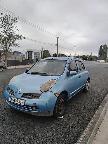 нисан марч 2003: Nissan March: 2003 г., 1.3 л, Автомат, Газ, Хэтчбэк — 2