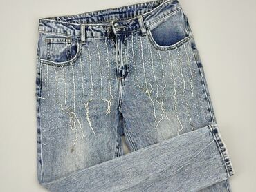 jeansy w plamy: Jeansy, S (EU 36), stan - Dobry
