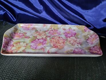 Ostalo posuđe: Tanjir vintaz porcelanaki Barok. Tanjir porcelanski perfektan,pozlata — 7