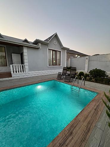 Həyət evləri və villaların satışı: Bağ evi kirayə verilir, Mərdəkan Mərdəkanda yerləşən isti, hovuzlu bağ — 6