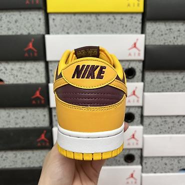 Кроссовки и спортивная обувь: Nike Dunk Low Retro “VARSITY MAIZE/DARK BEETROOT” - Низкие кроссовки — 7