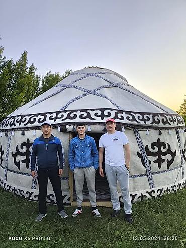 Продажа юрт: Кыргыз боз уйлору сатылат Туру бар Аркандай размерлер Баалары — 18