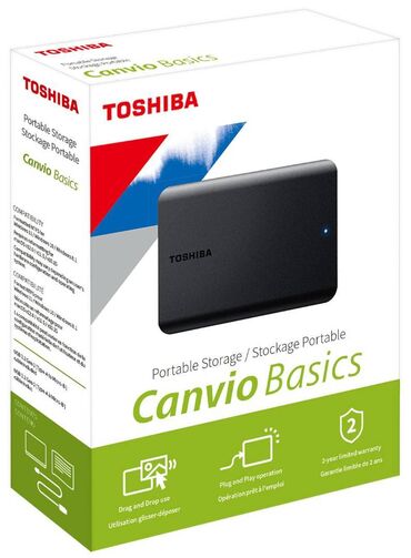 Ana platalar: Xarici Sərt disk (HDD) Toshiba, 1 TB, Yeni