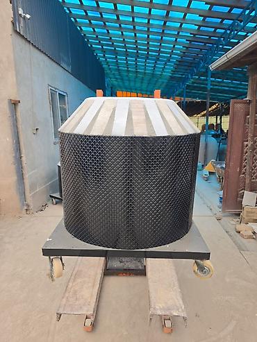 мобильная кухня: Тандыр передвижной на колёсах С газовой горелкои и на угле Удобен в — 6