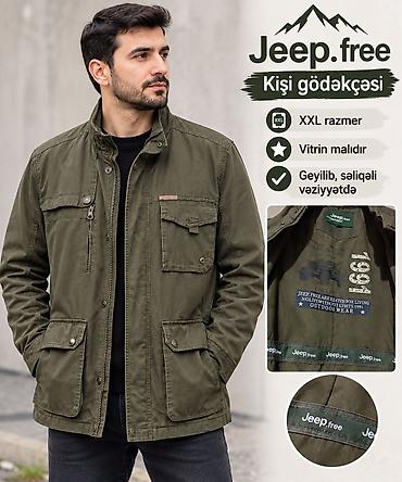 Kurtkalar: Kurtka, Vetrovka, Payız, 2XL — 1
