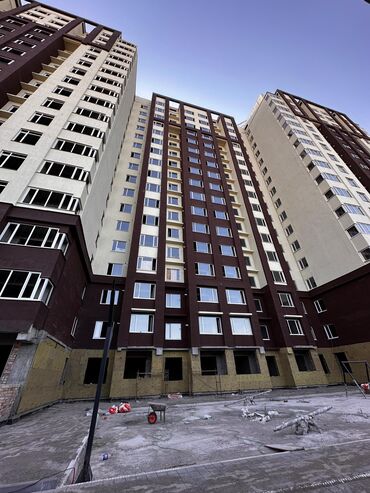 рассрочку квартиру: 1 бөлмө, 48 кв. м, Элитка, 16 кабат, ПСО (өзү оңдоп түзөтүп бүтүү үчүн)