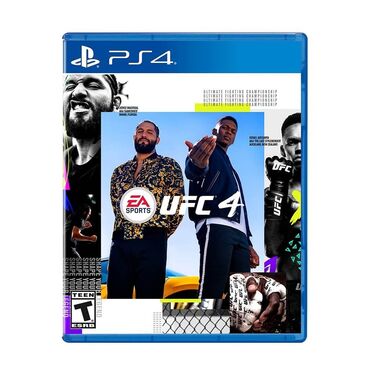 PS4 (Sony PlayStation 4): Продаю UFC 4 Валлахе новая ей два дня причина продажи не понравилась