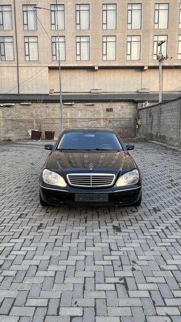 Mercedes-Benz: Mercedes-Benz S-Class: 2000 г., 5 л, Автомат, Бензин, Седан — 2