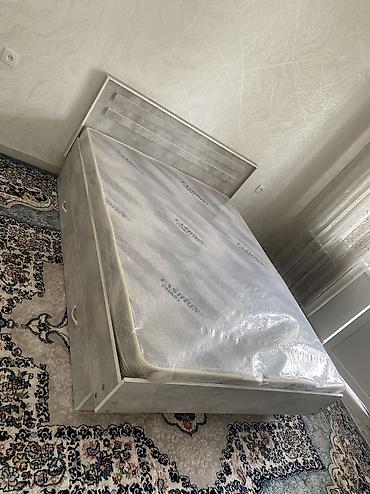 кара балта мебел бу: Двуспальная кровать, Новый, С матрасом, длина - 200 см — 9