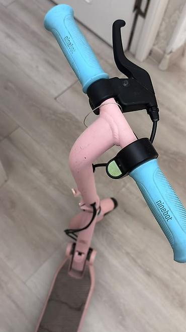 Детские самокаты: Детский самокат Ninebot Kids (розовый/голубой) оригинал - — 2
