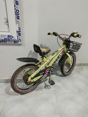 velosiped tormuz: İşlənmiş İki təkərli Uşaq velosipedi 16", Ünvandan götürmə