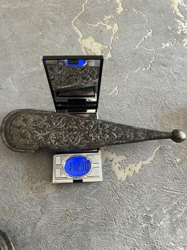 Digər zərgərlik əşyaları: Gümüş üzərində əl işi naxışlı dəst – qədim Şərq motivləri ilə — 5